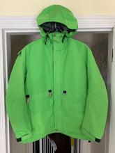Load image into Gallery viewer, ss2005 Junya Watanabe x Goretex x Goldwin Slime Green Convertible Bag Jacket - Size S