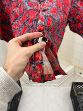 Load image into Gallery viewer, 1980s Katharine Hamnett Red Brick Graphic Shirt - Size M