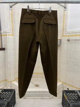 Load image into Gallery viewer, aw2004 Yohji Yamamoto Wool Cashmere Blend Work Trousers - Size L