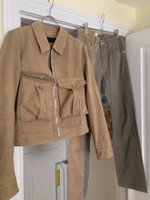 Load image into Gallery viewer, 2000s CDGH Dual Cargo Pocket Cropped Khaki Jacket - Size M