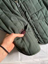 Load image into Gallery viewer, 1990s Armani Forest Green Padded Quilted Vest - Size L