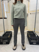 Load image into Gallery viewer, 2000s Mandarina Duck Soft Mint 1/4 Zip Pullover with Bungee Pull Cord Hem - Size S