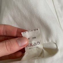 Load image into Gallery viewer, ss1996 Yohji Yamamoto Flower and Boys White Work Jacket - Size XL
