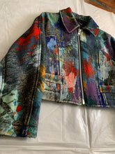 Load image into Gallery viewer, 1991 CDG Cropped Painted Wool Jacket - Size S