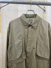Load image into Gallery viewer, 1980s Marithe Francois Girbaud Multi Stripe Layered Pocket Shirt - Size L