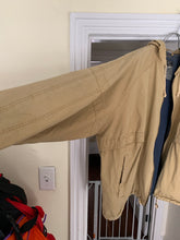 Load image into Gallery viewer, 1990s Armani Faded Yellow Paneled Hooded Work Jacket  - Size XL