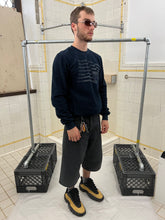 Load image into Gallery viewer, 2000s Bernhard Willhelm Inside-Out Printed Crewneck Sweatshirt - Size M