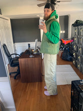 Load image into Gallery viewer, 1990s Armani Iridescent Green "For Ice Only" Nylon Hunting Vest - Size L