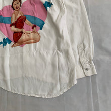 Load image into Gallery viewer, aw1991 Yohji Yamamoto 6.1 The Men Go Yohji Go Pinup Shirt - Size M