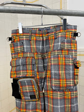 Load image into Gallery viewer, ss2005 Junya Watanabe x Porter Plaid Cargo Shorts - Size M