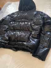 Load image into Gallery viewer, aw1999 Issey Miyake Coated Nylon Puffer Jacket with Exaggerated Hood - Size XL