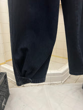 Load image into Gallery viewer, 1980s Marithe Francois Girbaud Pleated Denim Pants with Buttoned Pockets and Adjustable Hems - Size XL