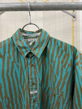 Load image into Gallery viewer, 1990s Marithe Francois Girbaud Camo Print Button Up Shirt - Size M