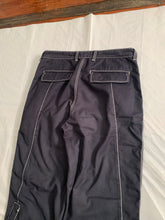 Load image into Gallery viewer, ss2007 Issey Miyake Faded Black Tactical Pants with Contrast Stitching - Size XL
