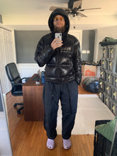 Load image into Gallery viewer, aw1999 Issey Miyake Coated Nylon Puffer Jacket with Exaggerated Hood - Size XL
