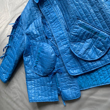 Load image into Gallery viewer, ss2015 Craig Green Metallic Blue Samurai Jacket - Size OS