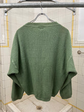 Load image into Gallery viewer, 1980s Marithe Francois Girbaud Wide Mint Ramie Sweater - Size S