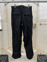 Load image into Gallery viewer, ss2007 Issey Miyake Black Darted Knee Cargo Pants - Size L