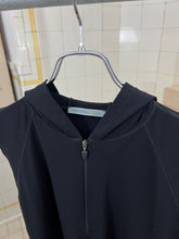 Load image into Gallery viewer, Late 1990s Mandarina Duck Cropped Hooded Muscle Pullover Tank - Size XS