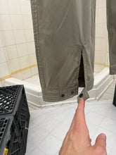 Load image into Gallery viewer, 2000s Armani Military Pants with Front Thigh Cargo Pocket Hem Slit Detailing - Size L