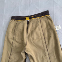 Load image into Gallery viewer, 2000s Mandarina Duck Moleskin Articulated Knee Dart and Slit Pants - Size L