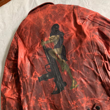 Load image into Gallery viewer, aw2009 Yohji Yamamoto x Justin Davis Uzi Pinup Blood Red Leather Jacket - Size M