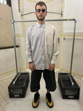 Load image into Gallery viewer, 2000s Comme des Garcons Homme Reconstructed Two Part Poplin Shirt - Size M