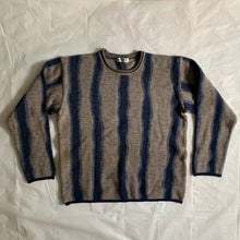 Load image into Gallery viewer, ss1991 Issey Miyake Intarsia Striped Sweater - Size M