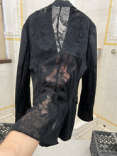 Load image into Gallery viewer, ss2009 Yohji Yamamoto Laced Back and Sleeve Jacket - Size XL
