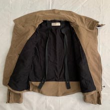 Load image into Gallery viewer, 2000s Armani High Neck Rider Jacket with Backpack Straps - Size L
