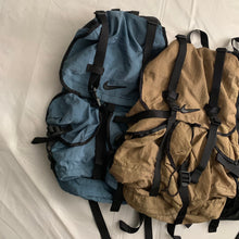 Load image into Gallery viewer, 1990s Vintage Nike Black Nylon Parachute Backpack - Size OS