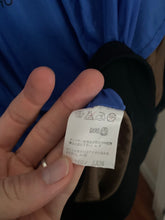 Load image into Gallery viewer, aw1987 Issey Miyake Blue Nylon Circle Pattern Staff Crewneck - Size OS