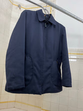 Load image into Gallery viewer, Last 1990s Mandarina Duck Blue Egg Cell Tailored Blouson - Size S