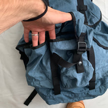 Load image into Gallery viewer, 1990s Vintage Nike Glacier Blue Nylon Parachute Backpack - Size OS