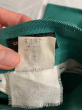Load image into Gallery viewer, 1990s CDGH+ Wide Teal Workpants with Off Center Zipper Gimmick - Size L