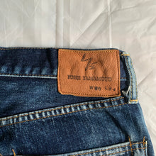 Load image into Gallery viewer, 2000s Yohji Yamamoto x Spotted Horse Leather Patchworked Denim - Size M