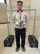 Load image into Gallery viewer, aw1996 Issey Miyake Sample Metallic Astro Moto Jacket - Size L