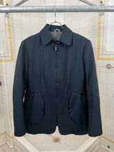 Load image into Gallery viewer, Late 1990s Mandarina Duck Navy Egg Cell Tailored Blouson - Size S