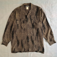 Load image into Gallery viewer, ss1993 Yohji Yamamoto Silk Camo Shirt - Size XL