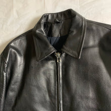 Load image into Gallery viewer, aw1991 Yohji Yamamoto 6.1 The Men Ready For Duty Pinup Leather Jacket - Size M