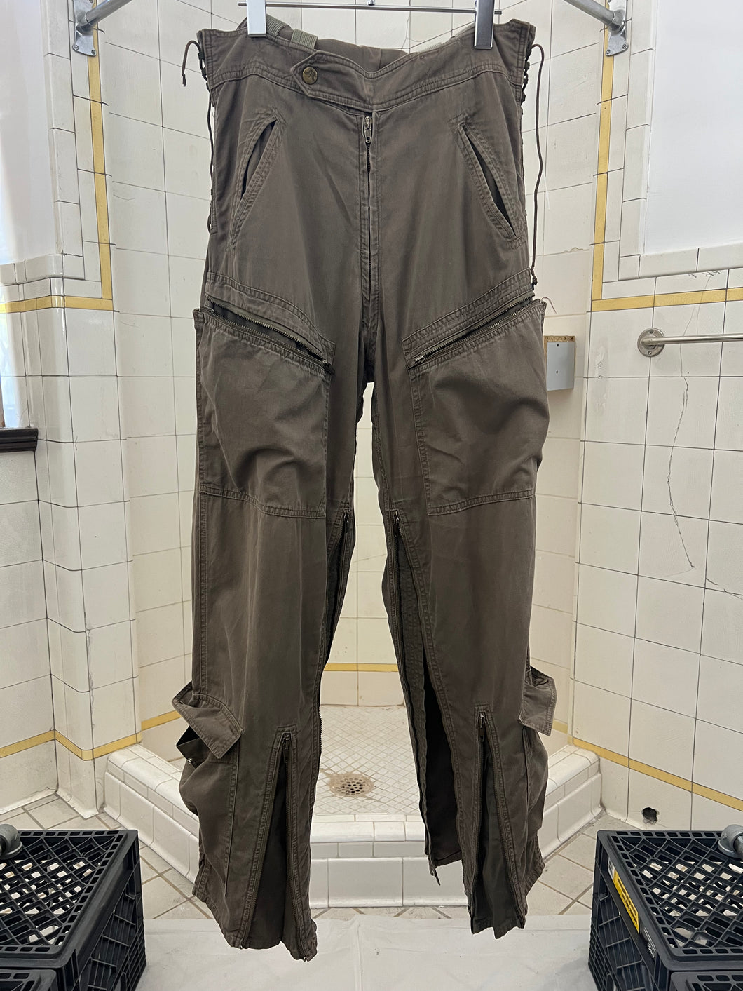 1980s Armani Flight Cargo Overalls - Size S