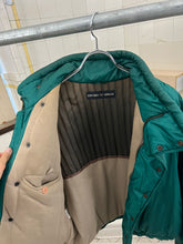 Load image into Gallery viewer, 1980s Armani Green Nylon Puffer Jacket - Size L