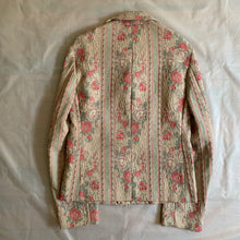 Load image into Gallery viewer, ss2000 CDGH+ Rose Gobelin Tapestry Jacket - Size M