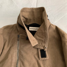 Load image into Gallery viewer, 2000s Armani High Neck Rider Jacket with Backpack Straps - Size L