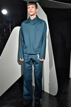 Load image into Gallery viewer, aw2017 Kiko Kostadinov Black Wrap Collar Pullover - Size M