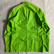 Load image into Gallery viewer, ss2005 Junya Watanabe Acid Green Gortex Blazer - Size M