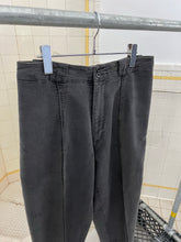 Load image into Gallery viewer, 1980s Katharine Hamnett Faded Grey Cotton Moleskin Trousers - Size M