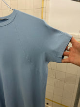 Load image into Gallery viewer, Late 1990s Mandarina Duck Powder Baby Blue Contemporary Cut Tee - Size XS