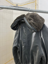 Load image into Gallery viewer, 1990s Armani Metallic N2B Flight Jacket - Size S