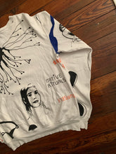Load image into Gallery viewer, 2000s Bernhard Willhelm White Graphic Crewneck - Size M